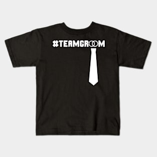 #TeamGroom Kids T-Shirt